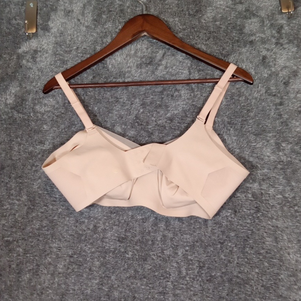 Honeylove Soft Cream Bra Crossover Bra Womens 38/C Intimates - Picture 5 of 7